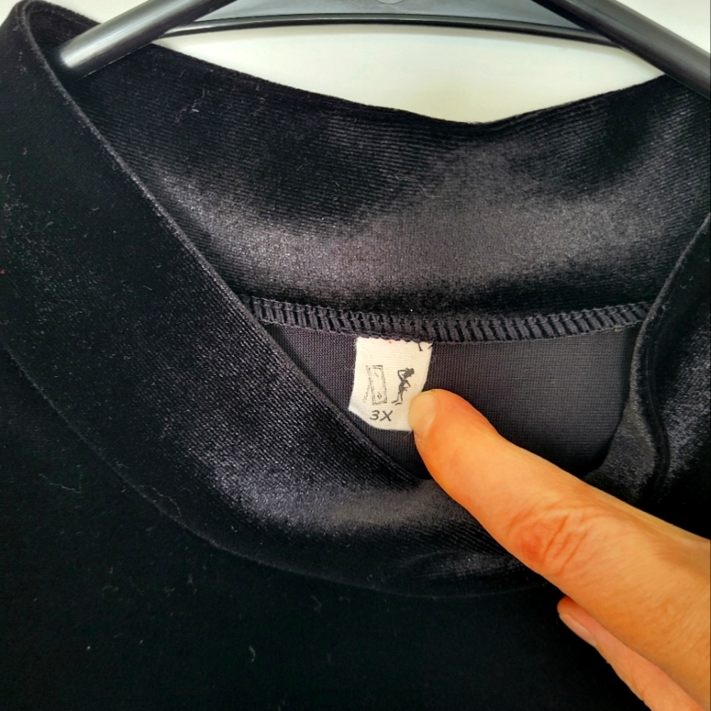 Fashion Brand Company Velvet Dress 3x - Picture 3 of 3